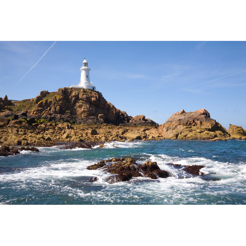 Corbiere Lighthouse by Tilo - Wrapped Canvas Print, 30cm H x 46cm W