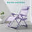 Monochromatic Zero Gravity Chair, Folding Patio Recliner W/Side Tray, Headrest-2142162098