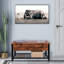 Banc de rangement pour chaussures en bois massif-2092550849