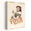 «Not Your Mother», art mural rétro rétro audacieux «Rockabilly Pinup With Sassy Attitude»-129006782
