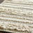 Woven Texture Stripe Bath Rug Natural 22X58"-1619075784