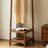 Walnut Wood A Frame Freestanding Coat Rack