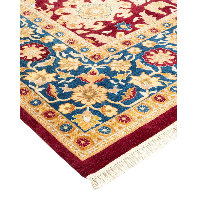 Classic One-of-a-Kind 6' 1" X 9' 4" Hand Knotted Area Rug