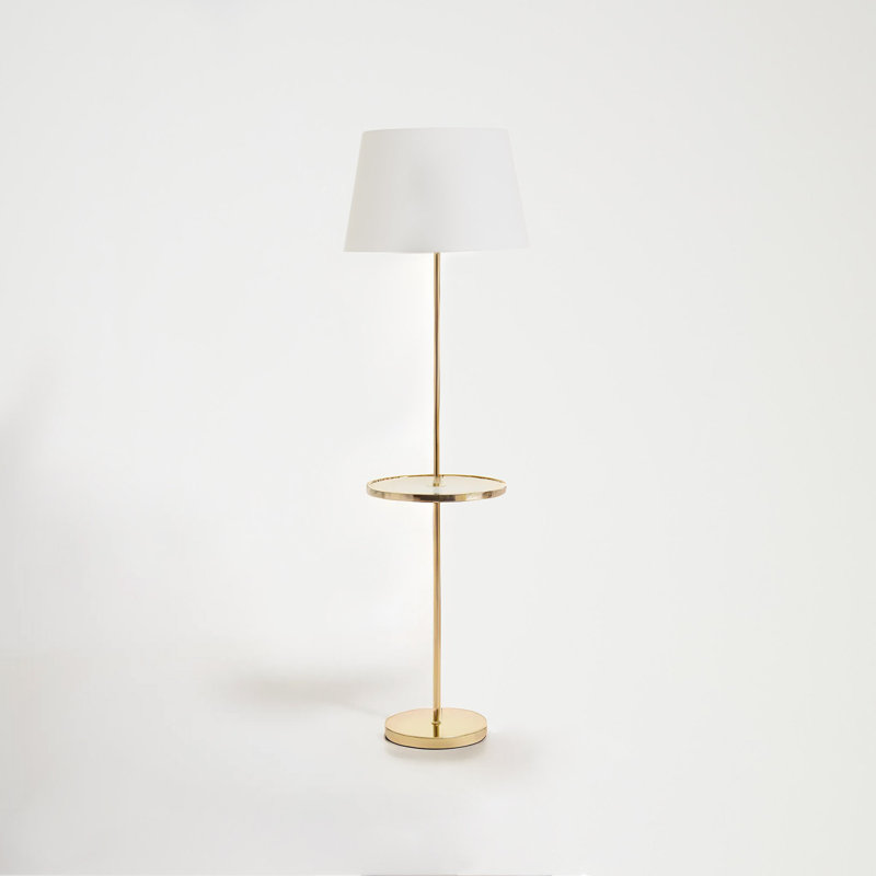 151cm Brushed Column Floor Lamp