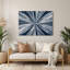 Art mural gris op Op 51