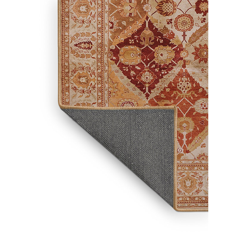 Tapis oriental beige / brun clair Rothmar, Rectangle 2 pi x 3 pi