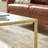 Nancy 39.4" W Rectangle Glass Top Coffee Table with Storage-957661746
