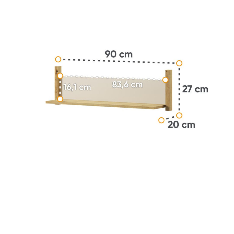 Naithyn Floating Shelf