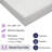 ProHeal Max-Density Pressure Redistribution Foam Mattress with Protective Raised Rails - 36" x 76"