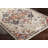 Rectangle Demiah Oriental Machine Woven Polyester/Polypropylene Area Rug in Rust-1118327890