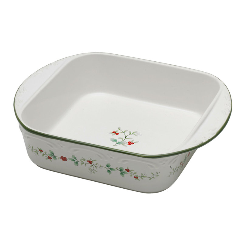 Pfaltzgraff Winterberry 9 in. Square Baker