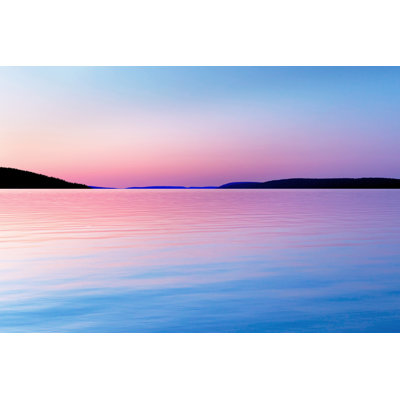 Lakescape III by James McLoughlin - Wrapped Canvas Print