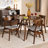 Xaverius 4 - Person Solid Wood Top Four Leg Dining Set-89116633