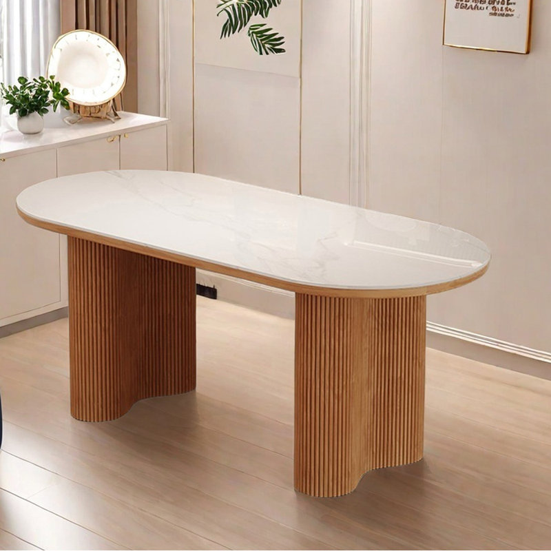 Lexe, H 29,5 po x L 78,7 po x l 31,5 po, Brun