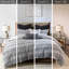 Édredon 100% coton gris roi / noir captivant gris / noir-124826290-124826291
