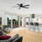 Jayceyon 52'' Large Flush Mount Ceiling Fan With Led Lights and Remote, Quiet Reversible DC Motor, 5 wood Blades Low Profile, Timer, for Indoor/Covered Outdoor Use-1852175517
