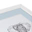 Cadre pour photo simple blanc mat 10 "x 20"-70819381