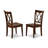 6 Piece Dining Set Contains a Rectangle Dining Room Table and 4 Kitchen Chairs with a Bench, Mahogany   -1277691116-1277691117