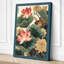 Lotus Bloom in Silence Japandi - Wrapped Canvas-1614935966-1614935956