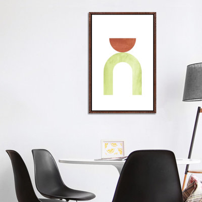 Mid Century Modern Shapes by Whales Way - Painting on Canvas
