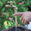 Fontaine flottante pour arrosoir avec robinet pour robinet de jardin