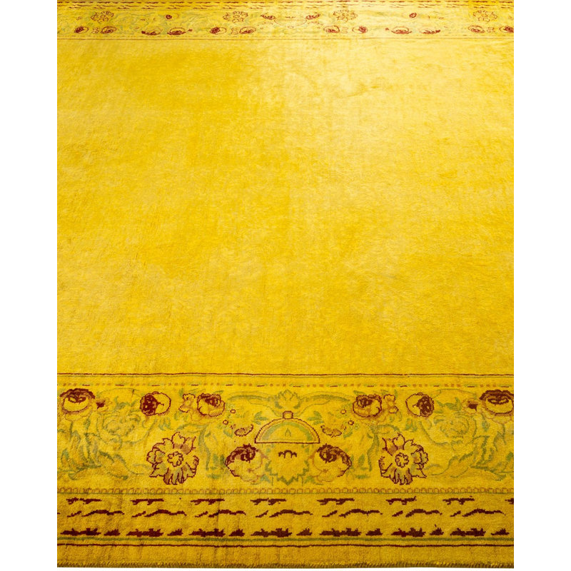 Fine Vibrance One-of-a-Kind 6' 1" X 8' 10" Hand Knotted Area Rug
