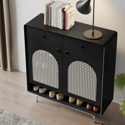 16 Pair Shoe Storage Cabinet