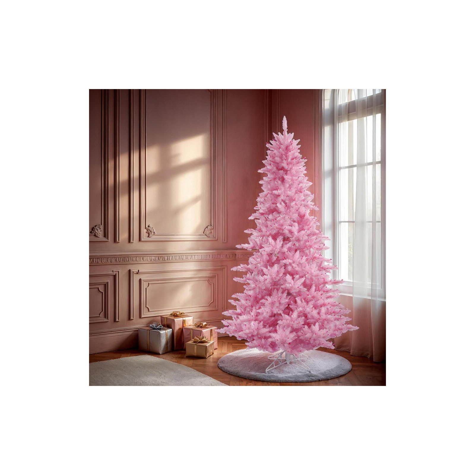 Artificial Fir Christmas Tree, 5.5' H x 42" W