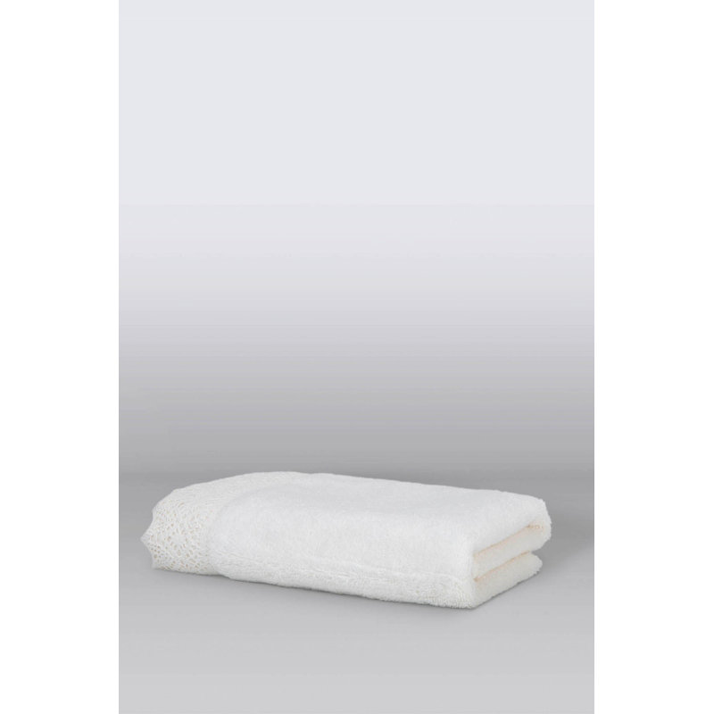 Cotton Midweight Bath Sheet, Ecru