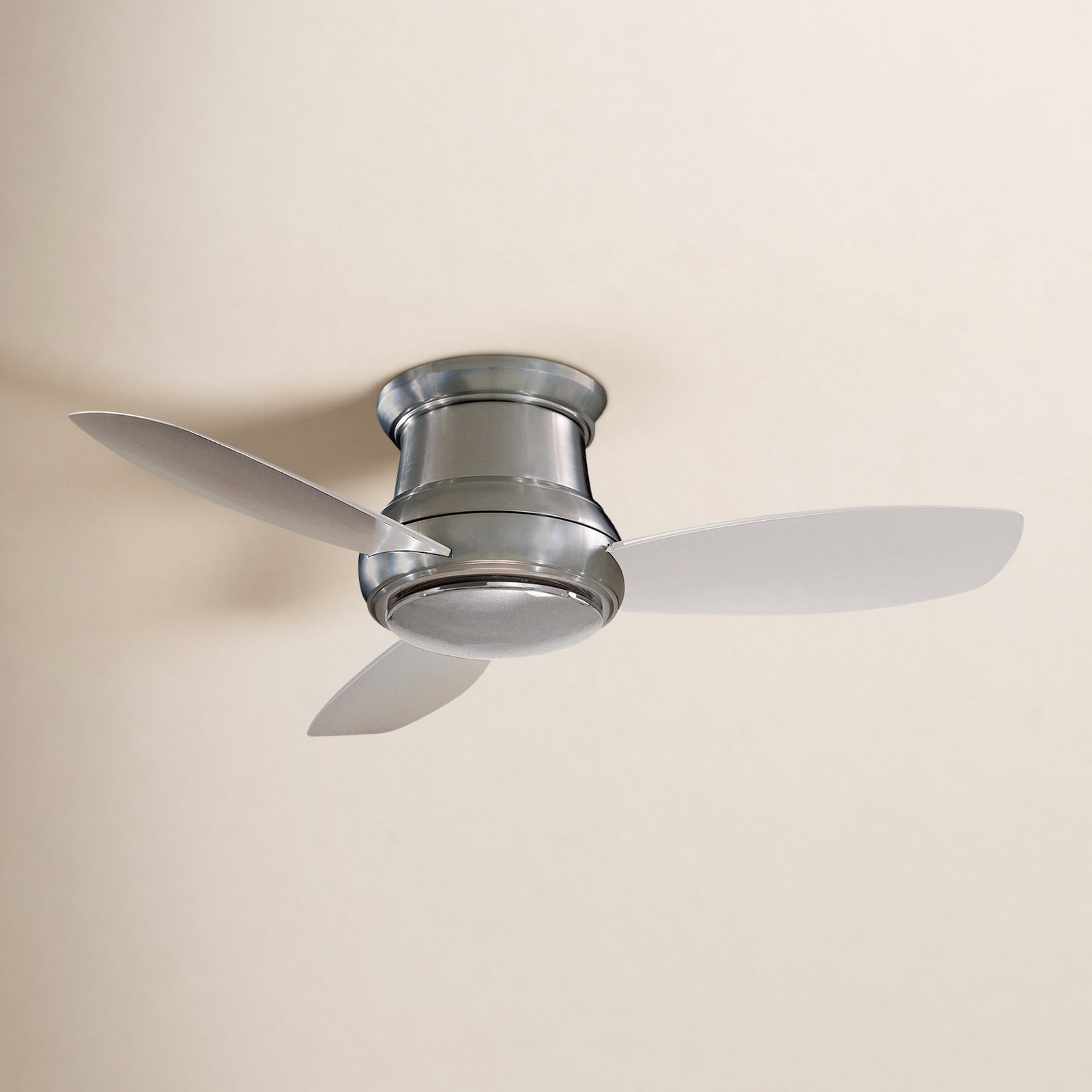 44" Concept II 3 - Blade LED Propeller Ceiling Fan with Remote Control and Light Kit Included, LED