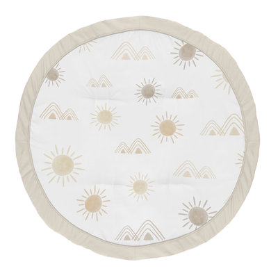 Tapis de jeu Desert Sun and Mountain