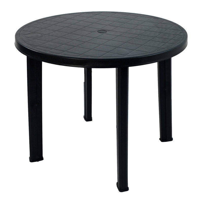 Revello Round Garden Table, Anthracite