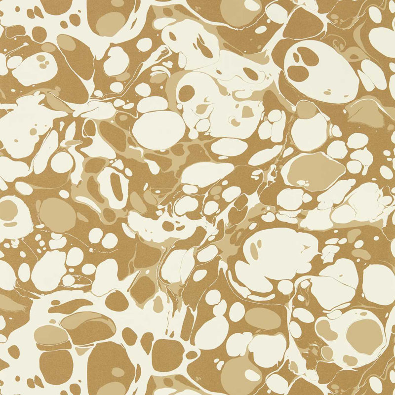 Marble Wallpaper, Incense/Soft Focus/Gold