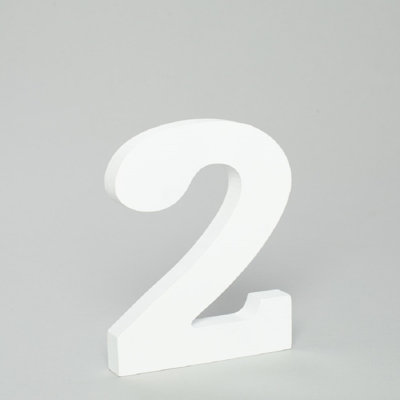 Text & Numbers Letter Block
