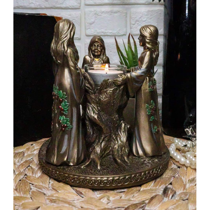 6'' H Resin Tabletop Votive Holder