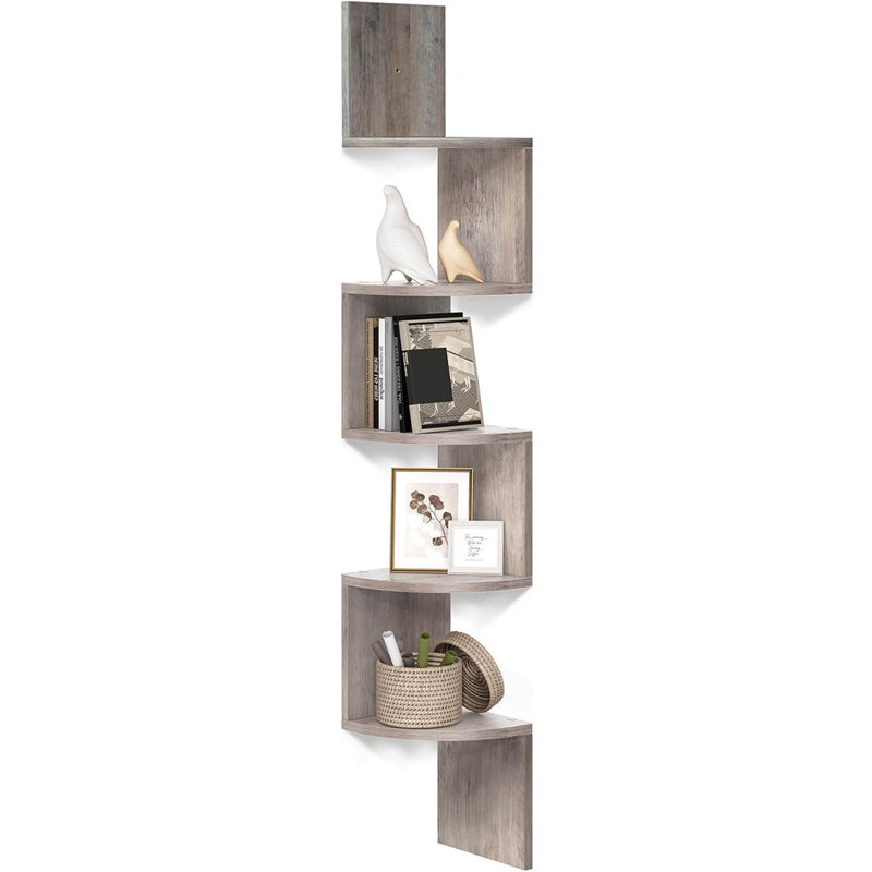 Corner Shelf, Greige