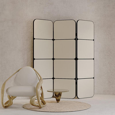 Modern Minimalist Cream Screen