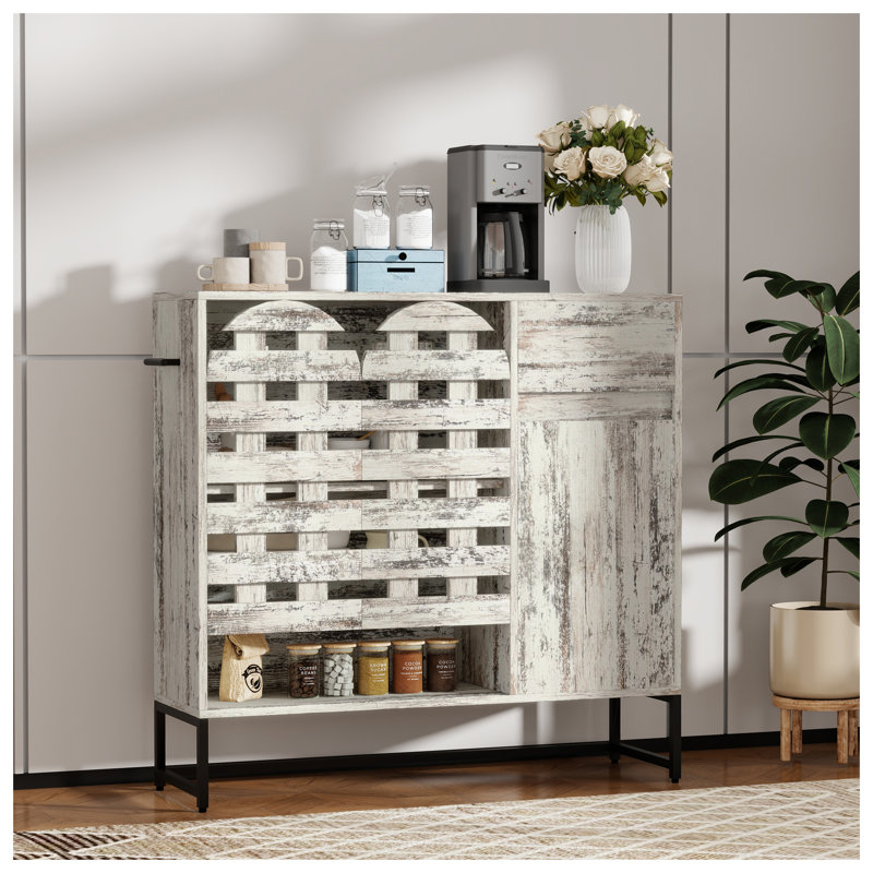 Armoire de bar avec rangement Farmhouse