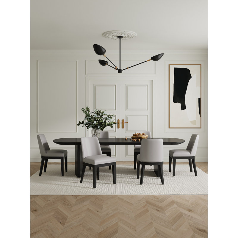 Gansevoort Parsons Chair, Light Gray, 4