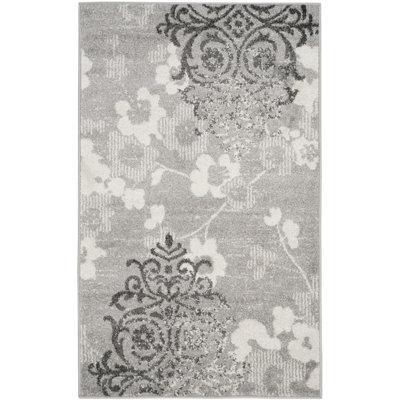 Issleib Floral Hand Woven Area Rug