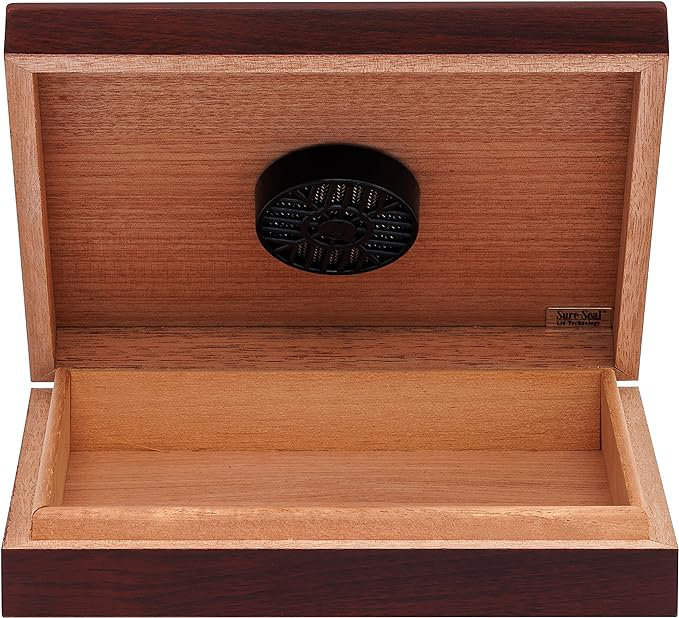 Kanisa Wood Cigar Humidor, Cherry