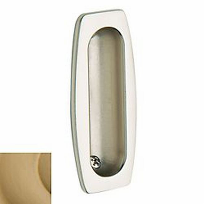 Flush Pull, Vintage Brass