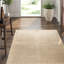 Geometric Area Rug in Brown