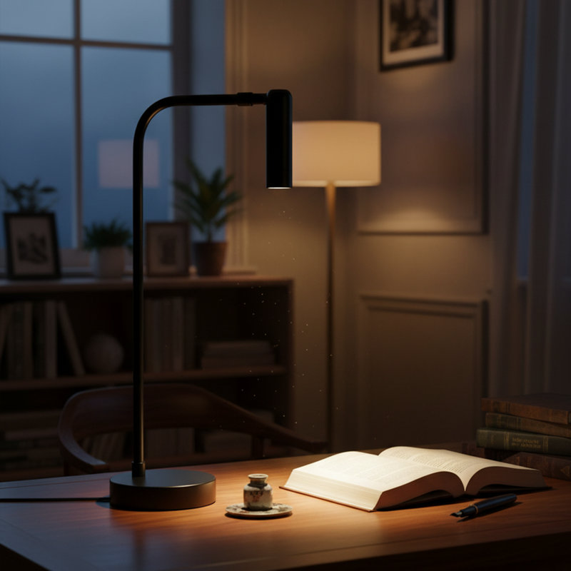 Adjustable Metal Body LED Study Table Lamp