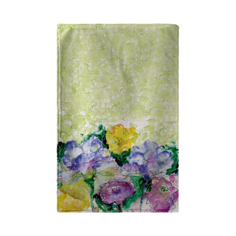 Serviette de plage pour jardin aquarelle Boxdale