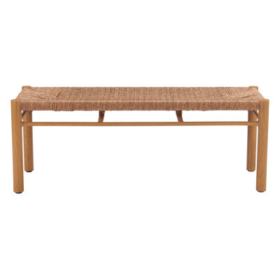47.2" Iska Outdoor Dining Bench 