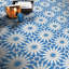 Alhambra 8" x 8" Cement Singular Wall and Floor Tile-71474524