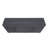 65" Fluted Sideboard in Charcoal Gray-532192788
