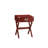 Babs Red Finish Accent Table-943576807