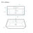 Claire 40" Rectangle Wall-Mount Bathroom Sink-81904399-81904398